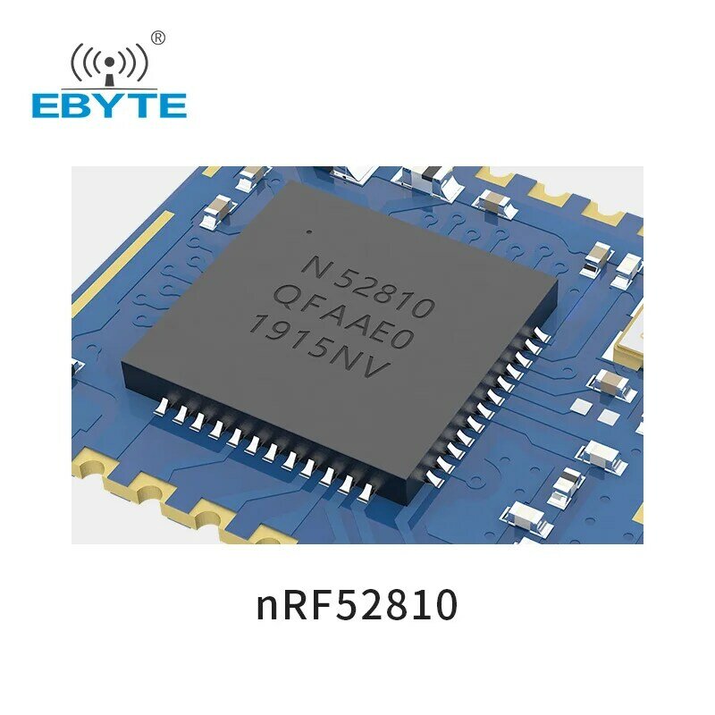 NRF52810 بلوتوث 5.0 المسلسل إلى بليه وحدة 2.4GHz منخفضة الطاقة E104-BT5010A بليه جهاز الإرسال والاستقبال اللاسلكي استقبال سلسلة بلوتوث