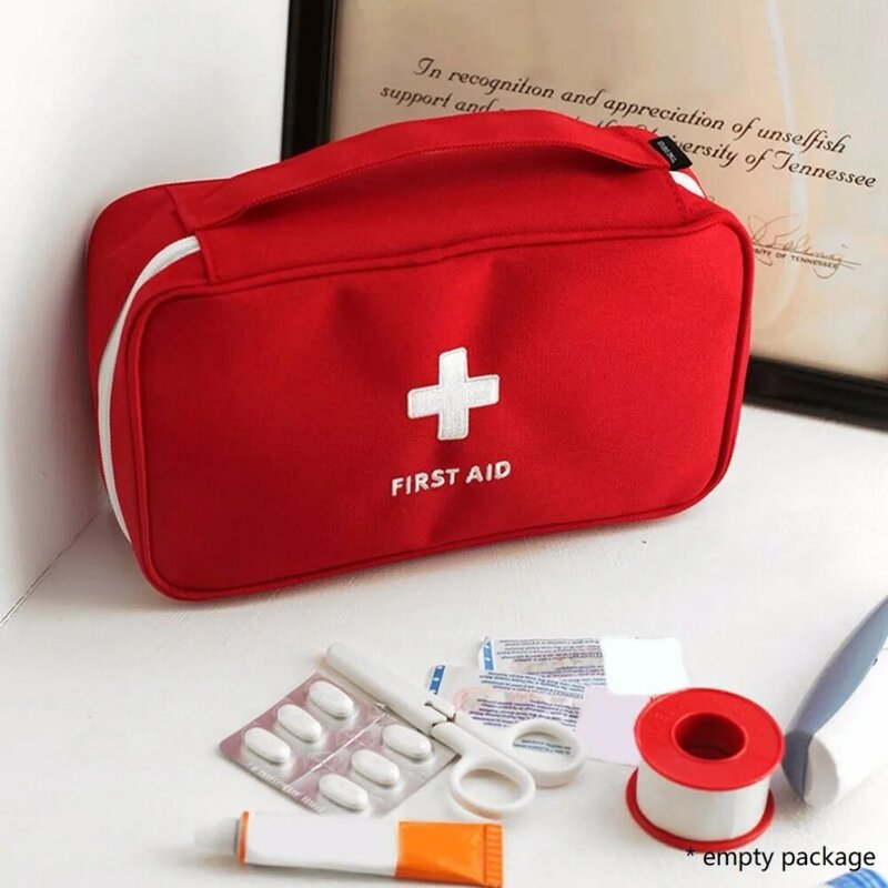 의약품을 위한 응급 처치 키트, 야외 캠핑 의료 가방 생존 핸드백 비상 키트 여행 세트 휴대용