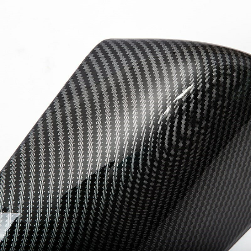 New Car Rear Mirror Covers For Tesla Model3 Accessories Carbon Fiber Style Replacement Car Styling Rear View Side Mirrow Cover
