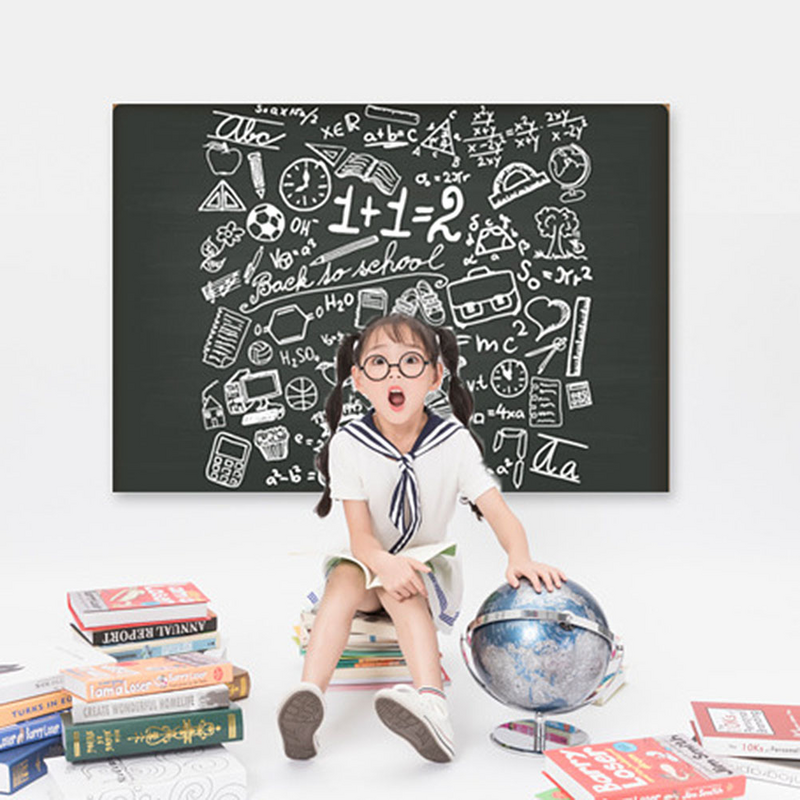 Magnetic Dry Erase กระดานดำแผ่น A3 Chalkboard สติ๊กเกอร์ติดผนังตู้เย็นกระดานดำ Planner Organizer Message Board สำหรับ