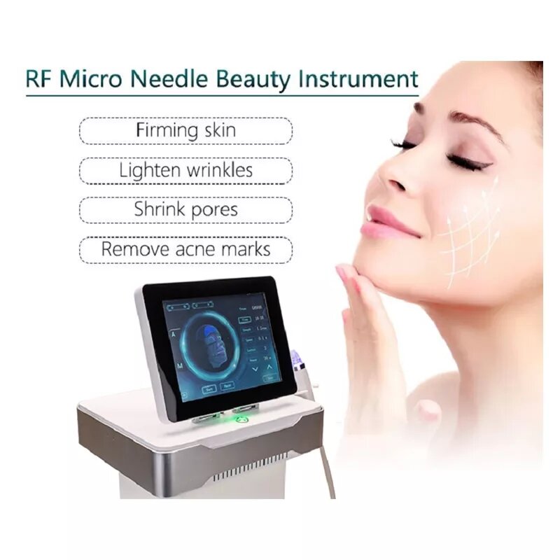 Máquina Microneedling para salão de beleza, removedor de estiramento para pele apertada Face Lift, Micro agulhamento fracionário, Rf, NEGÓCIO Equip, 2023