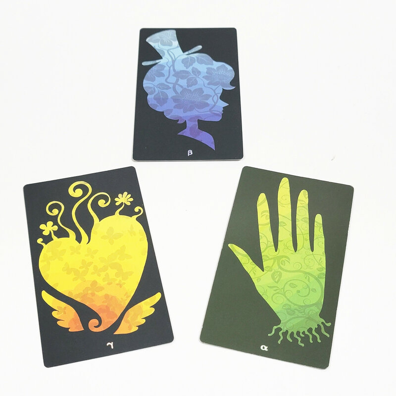 Neue 12X7 cm Silhouetten Tarot Neue Tarot Oracle Karten mit Reiseführer Tarot Deck Karte Spiel Tabelle Brettspiel