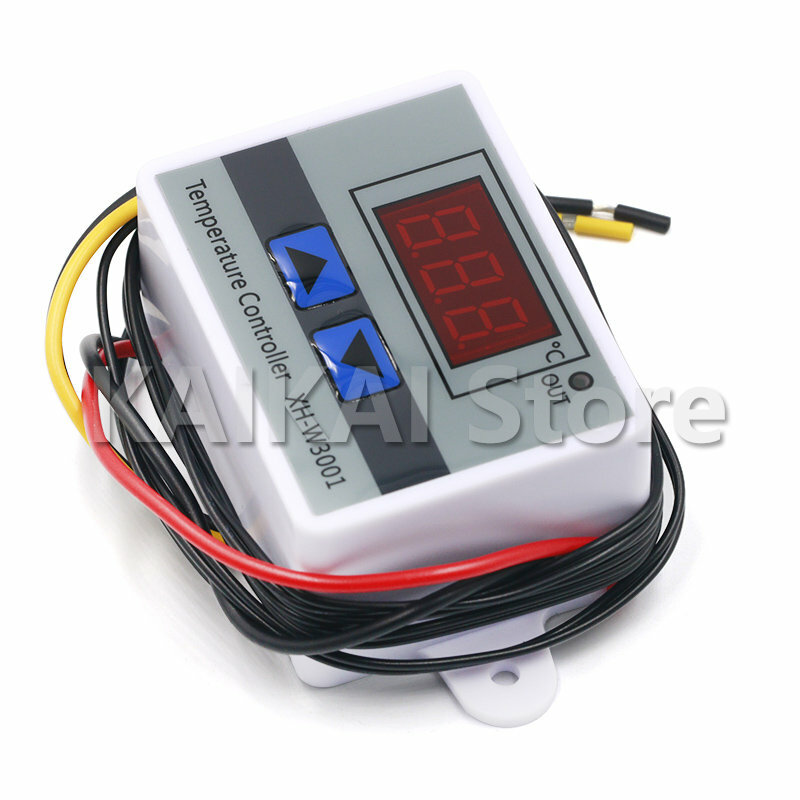 W3001 110v 220v 12v 24v controlador de temperatura digital termostato termorregulador de temperatura do aquecedor de água da incubadora do aquário