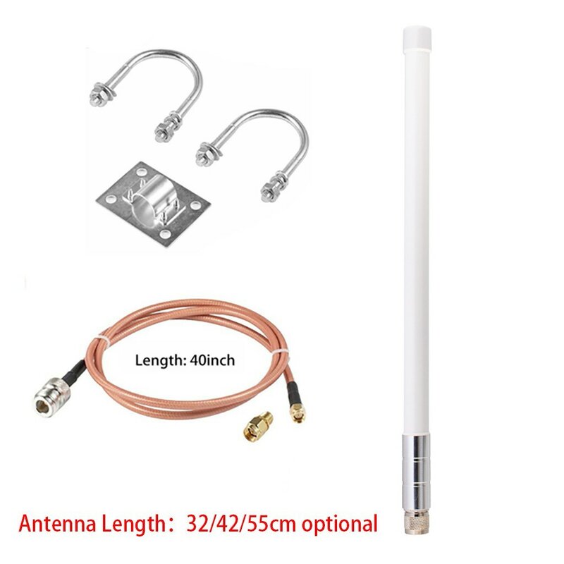 Antena omnidireccional 8dBi para helio Hotspot Miner, HNT LoRa, 915MHz, 868Mhz, RP-SMA hembra a SMA macho