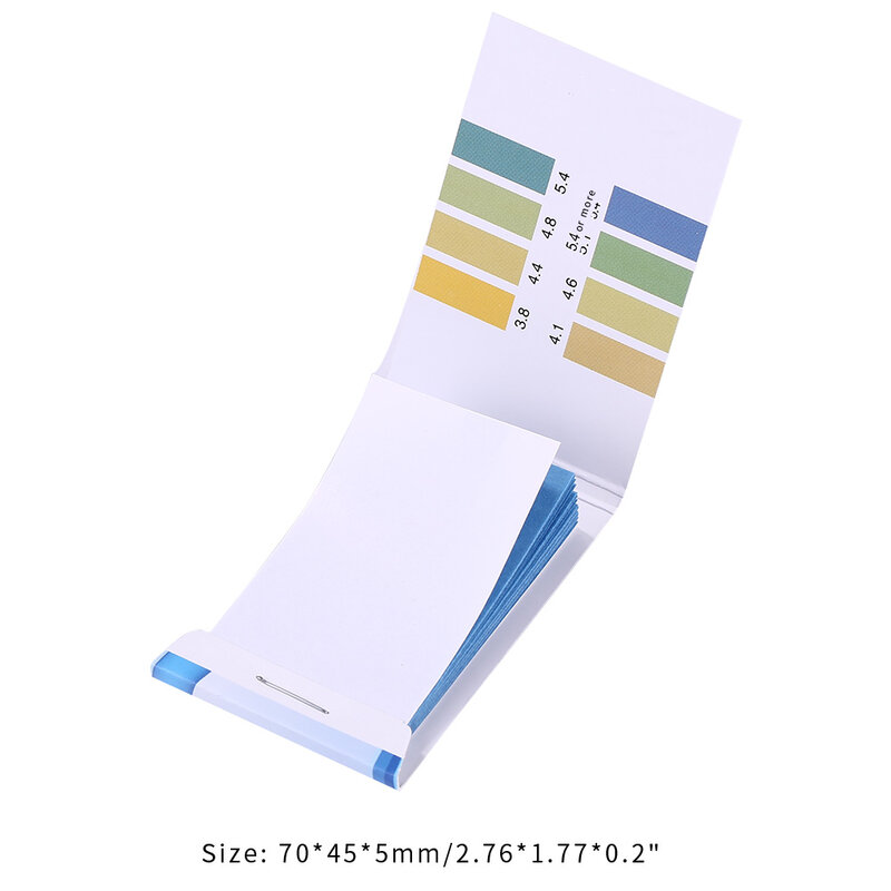 리트머스 종이 테스트 보습 토양 침 시험용 0.2-0.3 범위 3.8-5.4 PH, 1 박스 정확도
