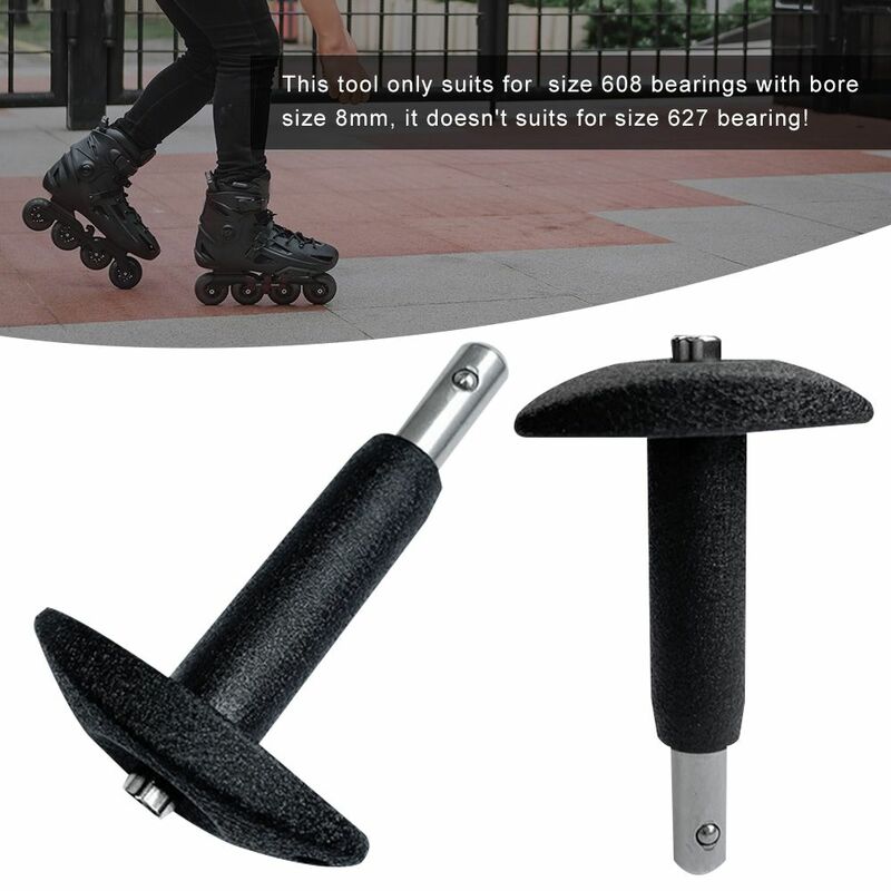 Rolamento removedor para skate, ferramenta de desmontagem, convenient de rolamento, para long, confortável, durável