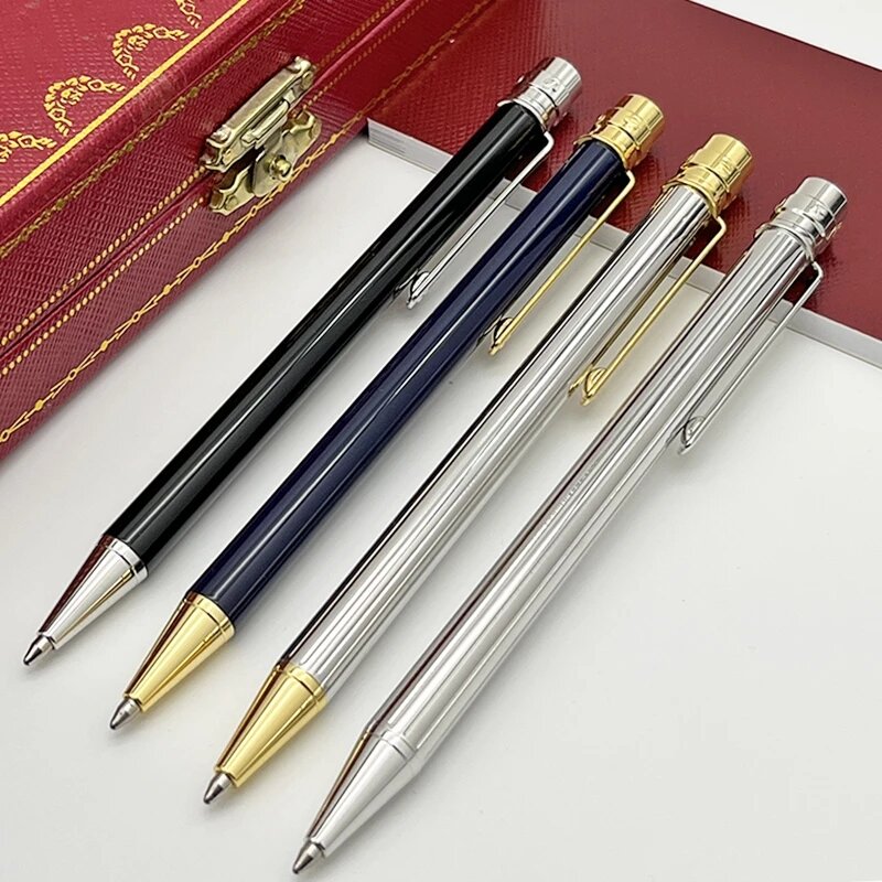 YAMALANG Fine Pole Ballpoint Pen Classic Luxury Brand Metal Resin Business Office Writing Stationery Woman Gift
