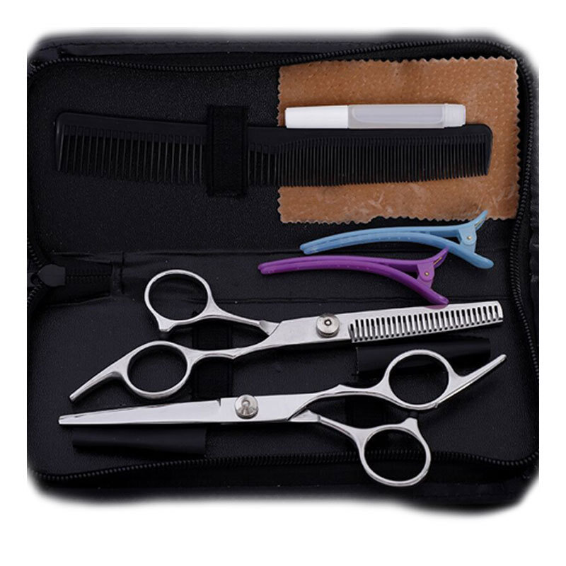 Easy to Use Stainless Steel Hairdressing Scissors Set Thinning Scissors Straight Snips Bangs Gadget Pet Scissors