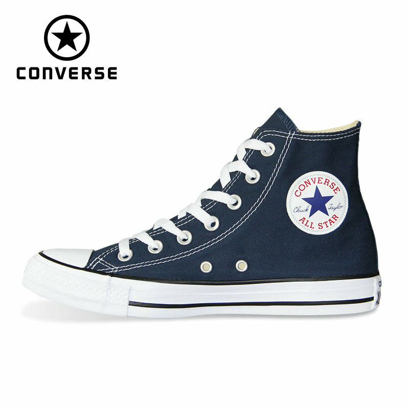 Converse – all star Chuck Taylor chaussures pour hommes et femmes, baskets unisexes hautes en toile, chaussures de skateboard originales, 102307