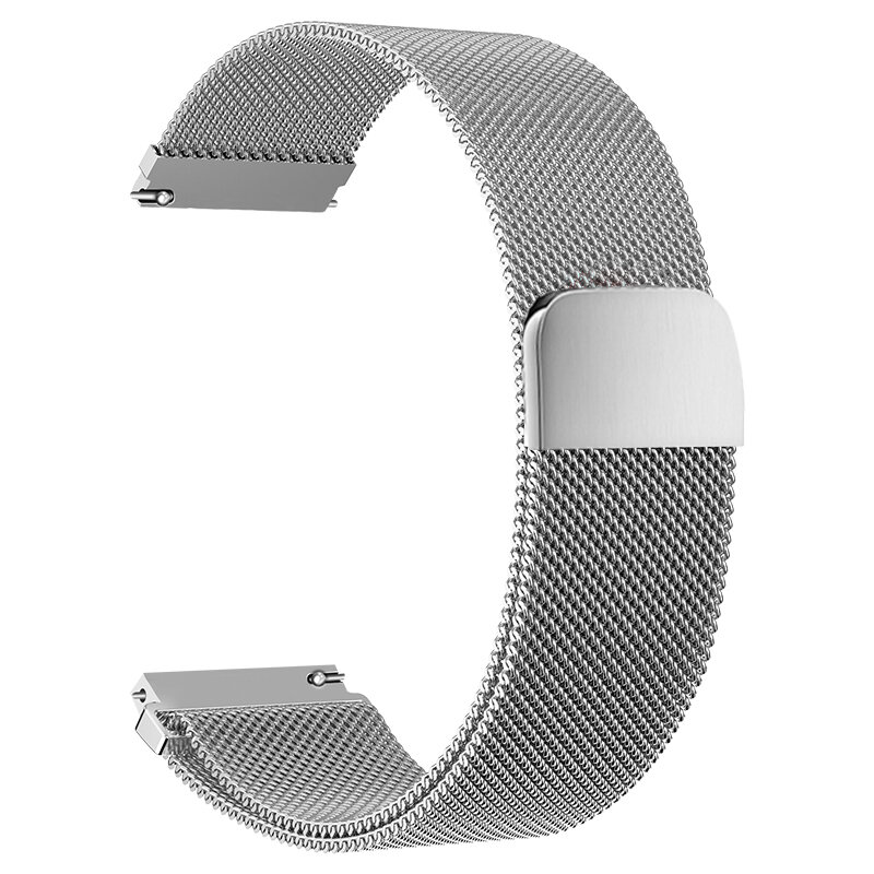 Correia magnética do laço para amazfit gts 2/gts 2 mini/2e/stratos 3/gtr 3 pro/gtr2/pulseira de metal pulseira pulseira pulseira correa amazfit bip u pro