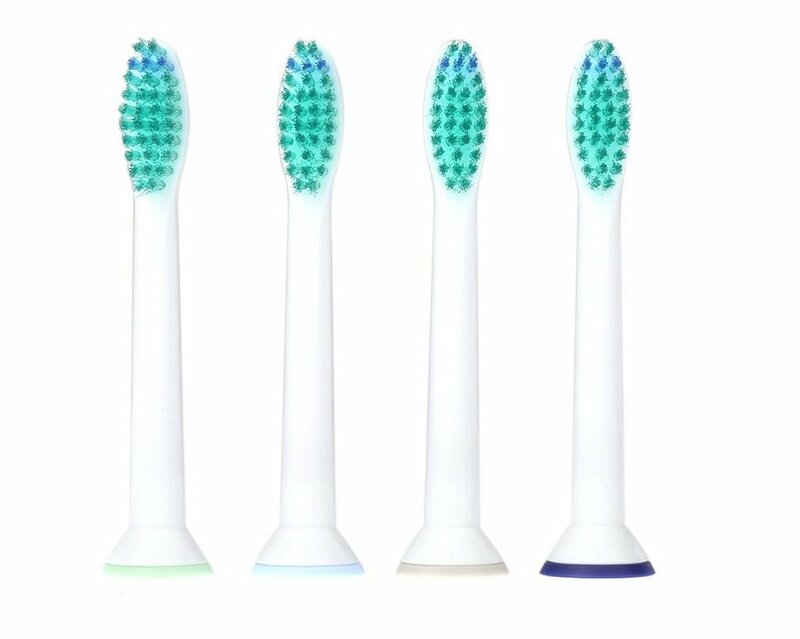 8 pçs cabeças de substituição escova de dentes elétrica macio dupont cerdas substituíveis bicos cabeças de escova de dentes para philips sonicare