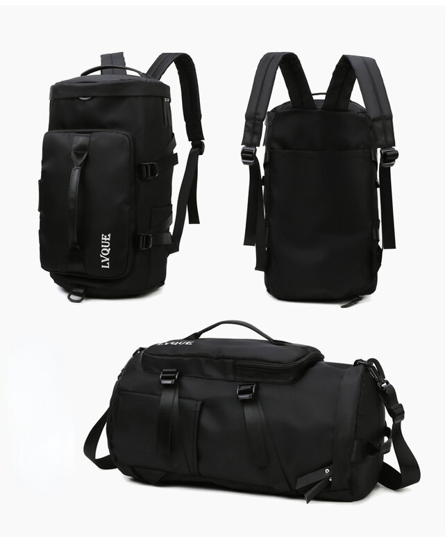 Plecak podróżny o dużej pojemności przenośny jedno ramię fitness sportowy wielofunkcyjna torba do przechowywania