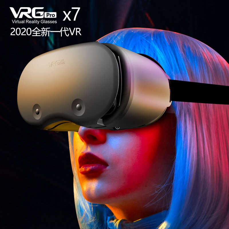 Новые очки виртуальной реальности Vrgprox7 для детей и взрослых, специальные 3D-очки виртуальной реальности, металлические очки с подарком