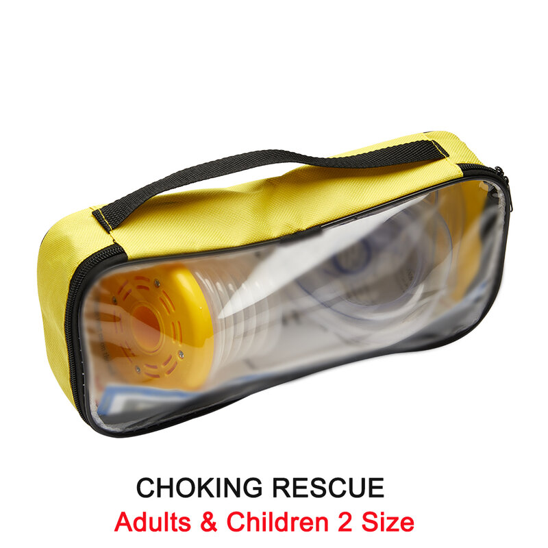 Dispositivo di soffocamento di pronto soccorso da viaggio dispositivo di salvataggio anti soffocamento per adulti e bambini di 2 dimensioni