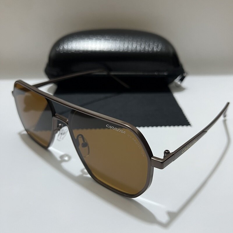 Солнцезащитные очки в металлической оправе UV400 для мужчин и женщин, дизайнерские винтажные, в стиле ретро, для спорта, вождения, 2023