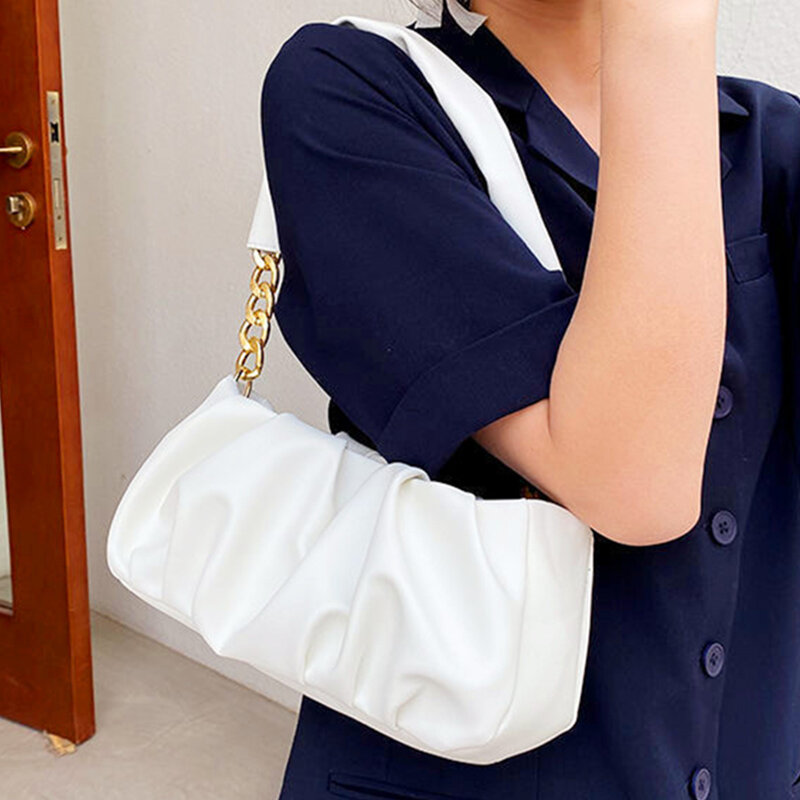 Luksusowy projektant torby kobiety skórzana torba typu Crossbody z łańcuchem dla kobiet torebki torby na ramię torba kurierska ze skóry PU kobiece sprzęgło