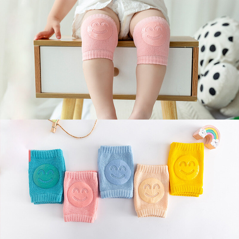 Ginocchiera per neonati cuscino per gomito strisciante accessori per bambini protezione di sicurezza per bambini scaldamuscoli in cotone ragazze ragazzi regali per bambini