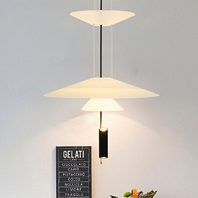 الموضة الحديثة قلادة LED مصباح ديكور المنزل الدنمارك مصمم طاولة طعام بار غرفة المعيشة التجارية مصباح معلق إضاءة داخلية