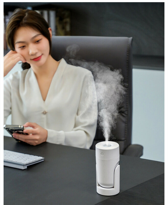2022 New Mini Portable Ultrasonic Air Humidifer Aroma Essential Oil Diffuser USB Mist Maker Aromatherapy Humidifiers for Home