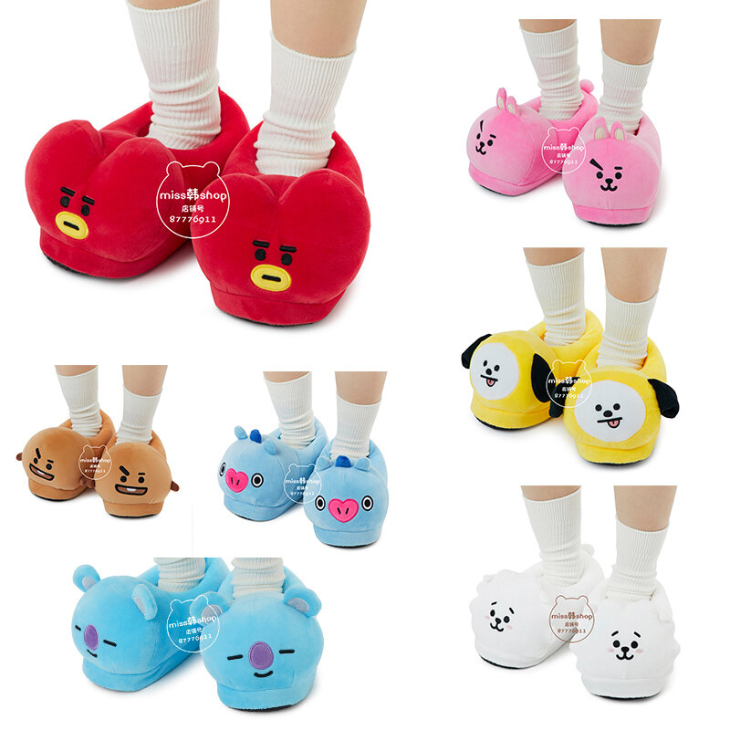 South Korea's Explosion-proof Popular Youth Group Indoor Slippers Girls Must-have Gifts Practical and Beautiful Small Shoes