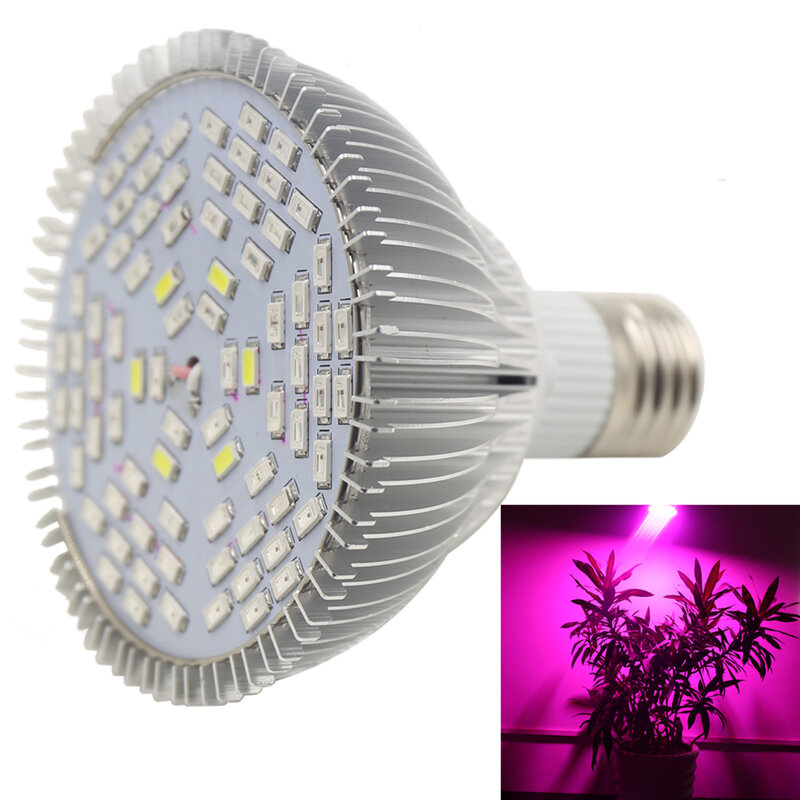 Luces Led E27 para crecimiento de plantas, lámpara de espectro completo para cultivo, iluminación interior, tienda hidropónica