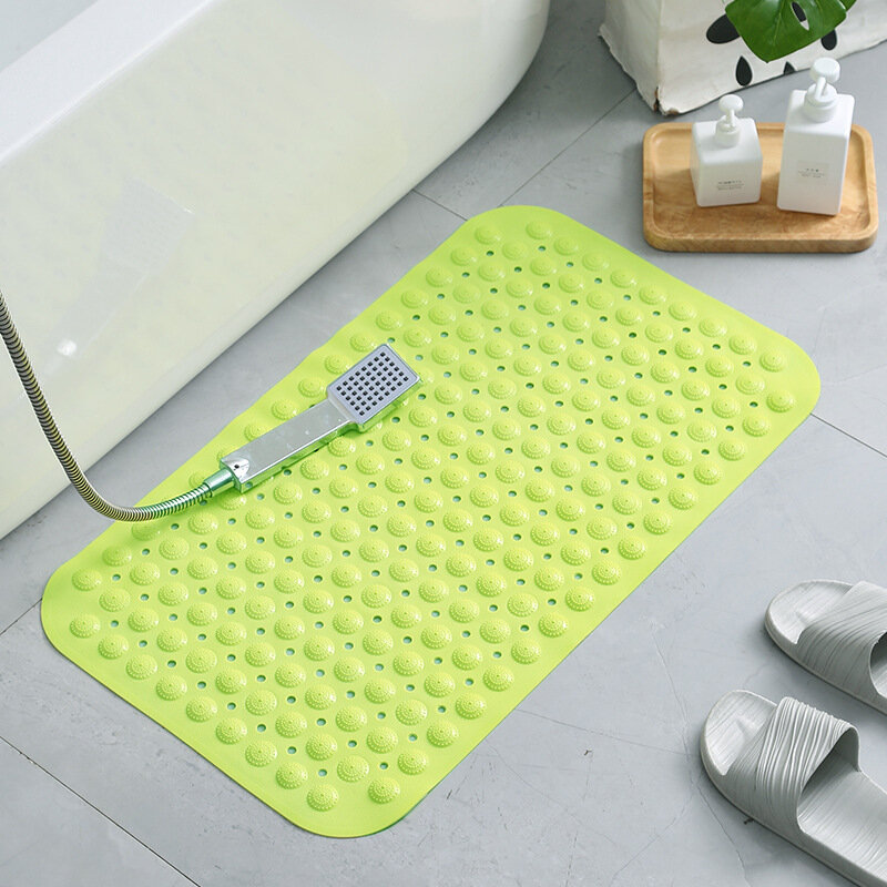 Mat Bathroom Anti Slip Shower Mat Bathroom Floor Solid Color Simple Fashion Bathtub Foot Mat Waterproof Mat