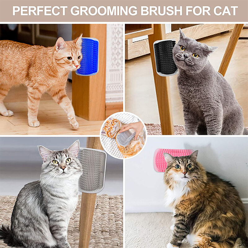 1 Pcs Cat MassagerPet SuppliesPet SuppliesBrush Hair Removal CombGrooming StationDog Care Massage Device for Pets