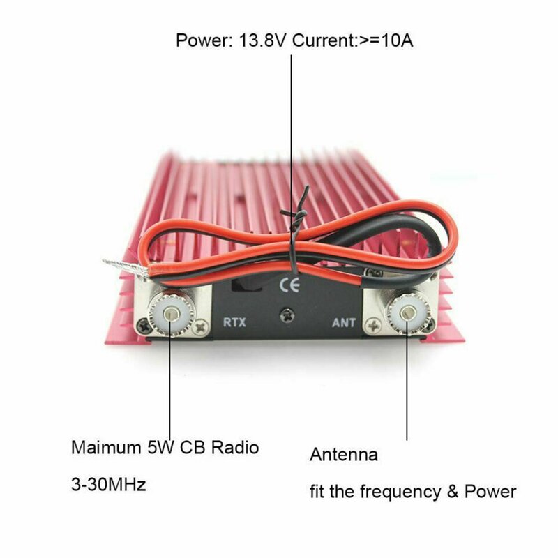 35 واط 3-30 ميجا هرتز CB راديو أمبير وحدة CB راديو السلطة مكبر للصوت FM AM CW SSB 3-5 واط BJ300 12-14 فولت
