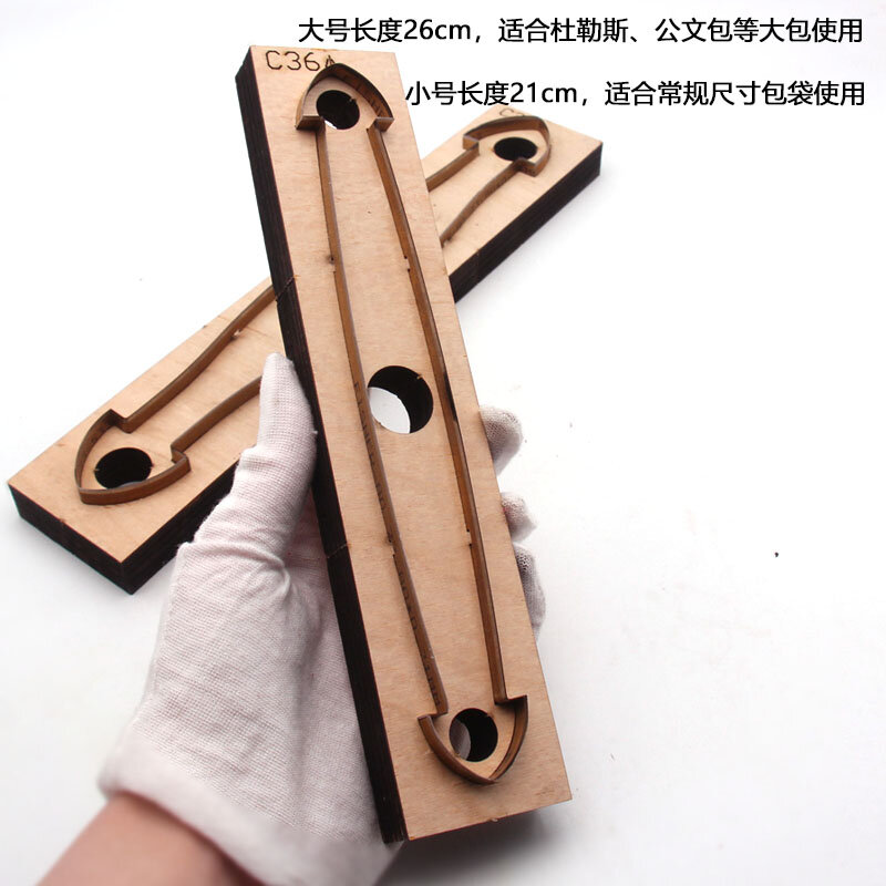 Japão lâmina de aço regra corte ombro crossbody sacos bolsas alça peças acessório