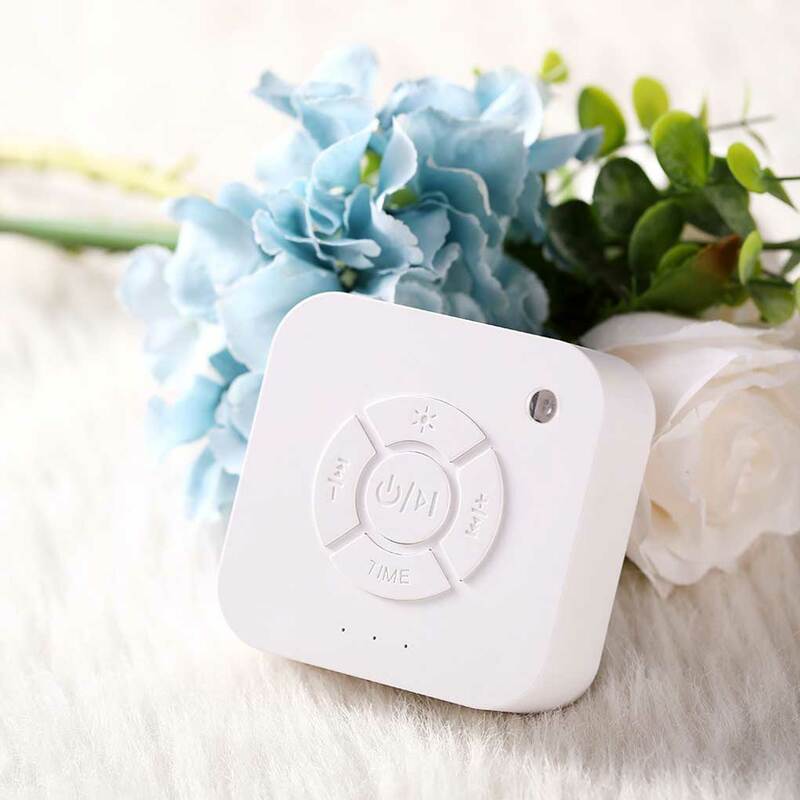 Bambini Baby USB White Noise Sound Machine soggiorno canzoni portatili lettore musicale intelligente altoparlante Timer in Silicone forniture per la casa