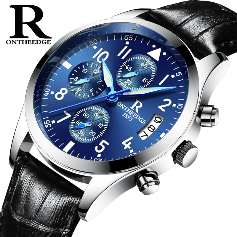 2022 orologi da uomo data automatica orologi sportivi impermeabili orologio in acciaio inossidabile orologio al quarzo rotante con volano di marca superiore di lusso