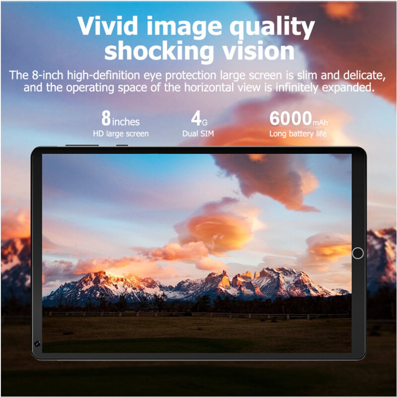 Оригинальный планшет, 10-ядерный процессор MT6797, экран 8 дюймов, Android 10, ОЗУ 8 ГБ, ПЗУ 256 ГБ, две SIM-карты, 4G
