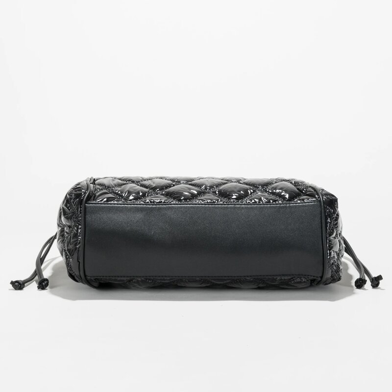 MABULA 2022, пуховая стеганая сумка на молнии, зимняя стеганая трендовая большая женская сумка с верхней ручкой, сумочка, вместительная сумка чер...