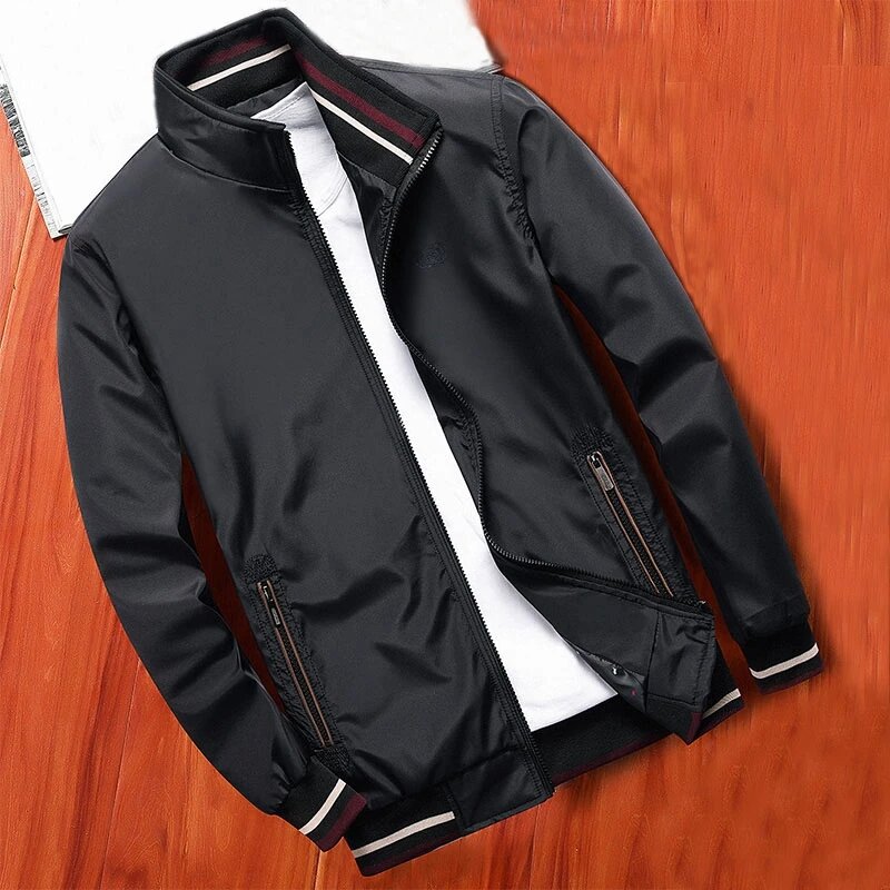 Men Business Jacket 2023 Brand Clothing Mens Spring Autumn Outerwear Casual Coats Outdoors Clothes Mens Male Coat Bomber Jacket