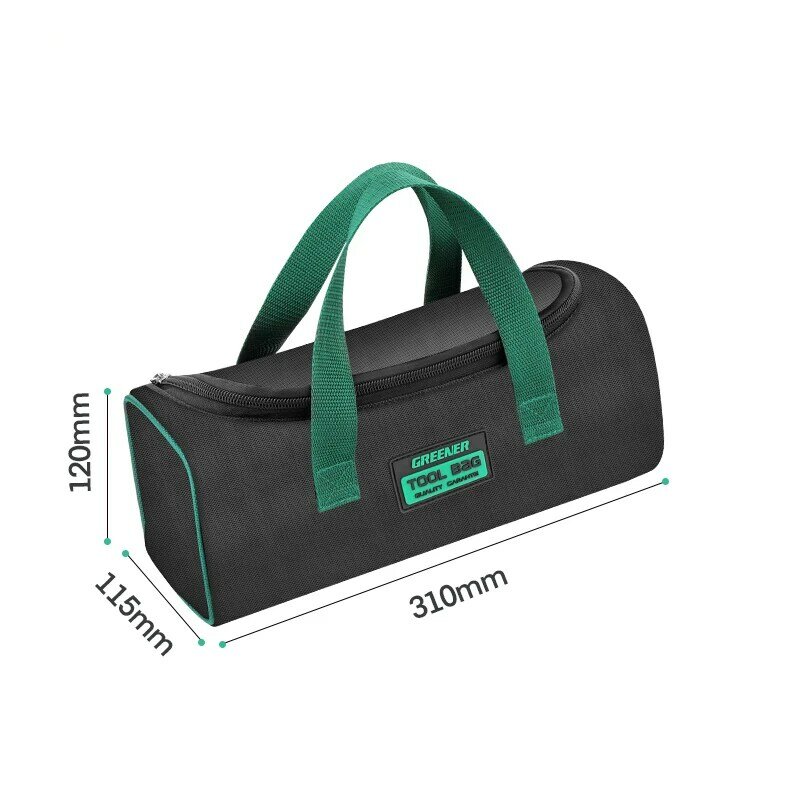 Mais verde multi-função ferramenta saco multi-bolso saco de armazenamento à prova d' água anti-queda 1680d oxford pano eletricista saco
