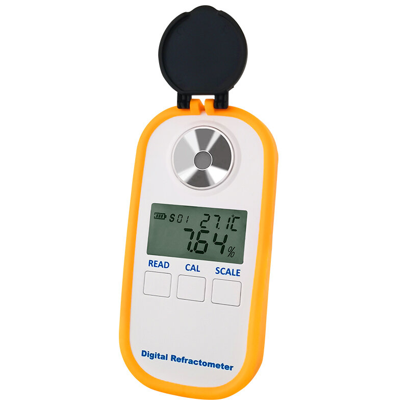 Refractómetro automático 2 en 1 para hidrómetro Brix de café TDS, medidor de concentración, Detector, herramienta de medida Digital de alta precisión