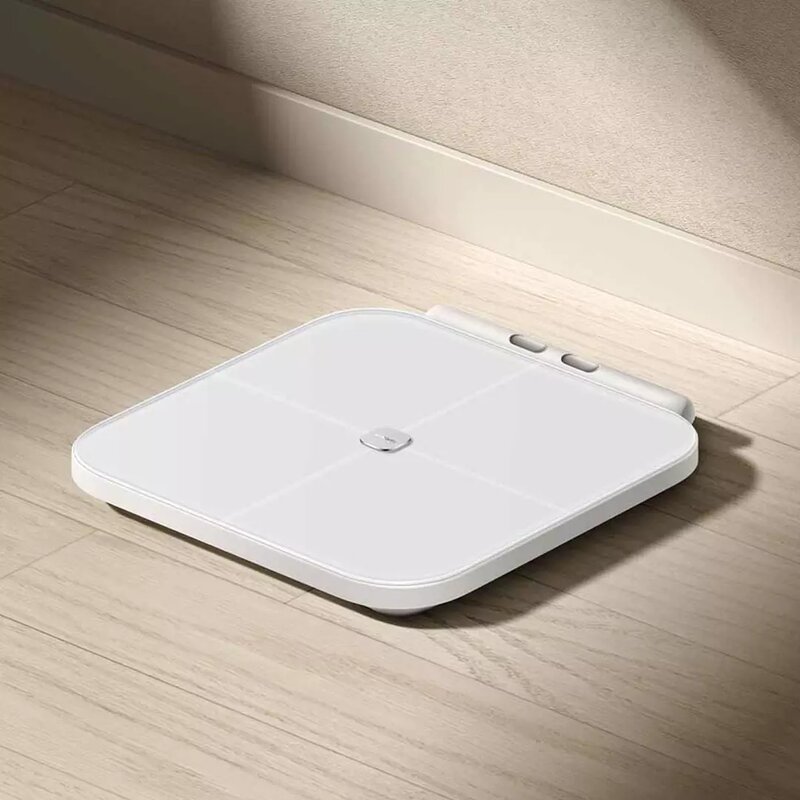 Escala de gordura corporal inteligente de xiaomi escala eletrônica de alta precisão wifi/bluetooth duplo link oito eletrodo escala de peso em casa