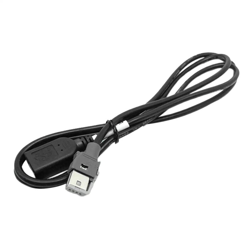 Samochód kabel USB bezpośrednie zastępuje części zamienne kabel Adapter łatwy w instalacji samochodowe Stereo kabel USB do Peugeot 307 408 Citroen C4 C5