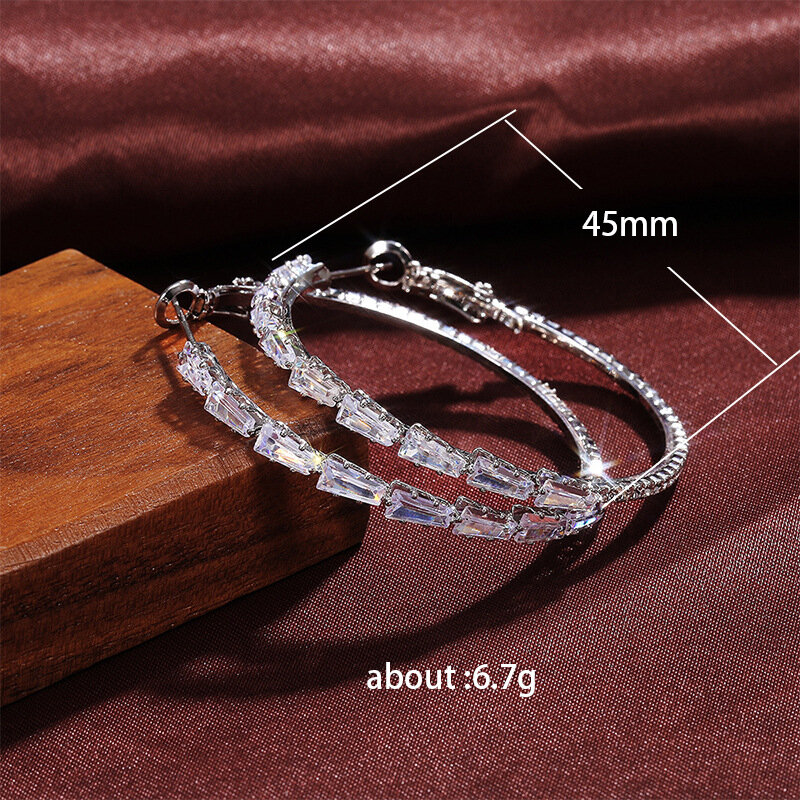 Классические простые серьги-кольца для женщин 2022 серебряного цвета геометрические круглые костюмы различных случаев Металлические Универ...