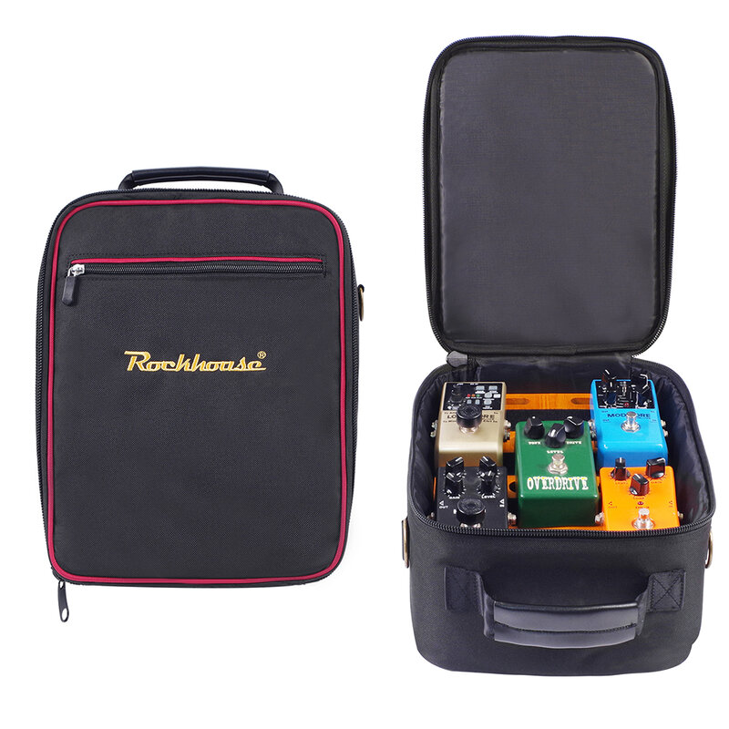 Electric Guitar Effects Pedal Board Storage Bag Portable Carry Case S M L Size Scooter Electric Bike Bicycle Accessories