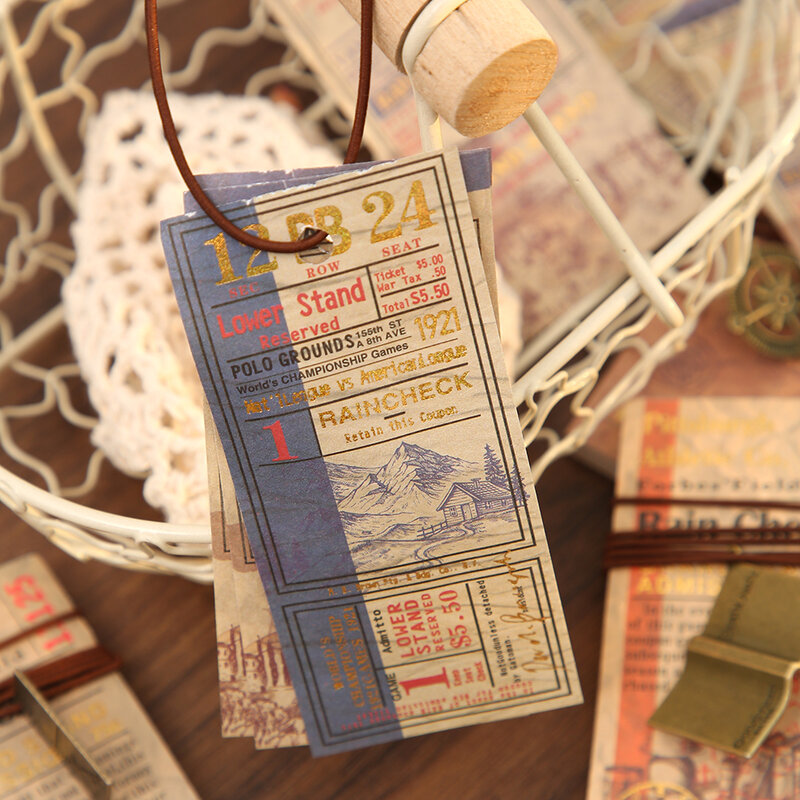 Mr. Paper 8 디자인 설탕시 참고 여행자 시리즈 참고 도서 50 시트 경량 종이 장식 콜라주 DIY 재료 용지