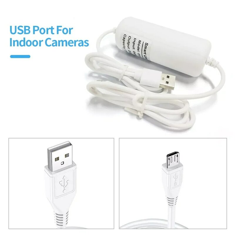 Sdeter 2600mAh Backup UPS Power Bank Charger USB DIY DC 5V Output Rechargeable Batteries For WiFi CCTV Security Camera LED Light