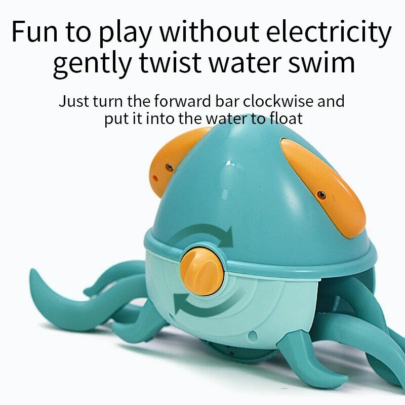 Jouets de bain pieuvre pour enfants, jouets de piscine pour tout-petits, pas besoin d'électricité, jouets pour enfants, cadeaux pour la terre et l'eau