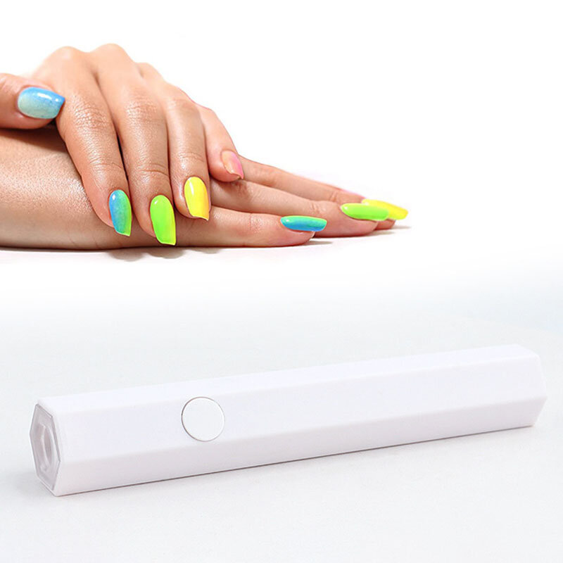 Mini Di Động Sơn Móng Tay UV LED Đèn USB Chuyên Nghiệp Máy Sấy Móng Tay Đèn Pin Mini Bút Việc Chữa Tất Cả Các Gel Bôi Trơn Máy Sấy Móng Tay Làm Móng dụng Cụ