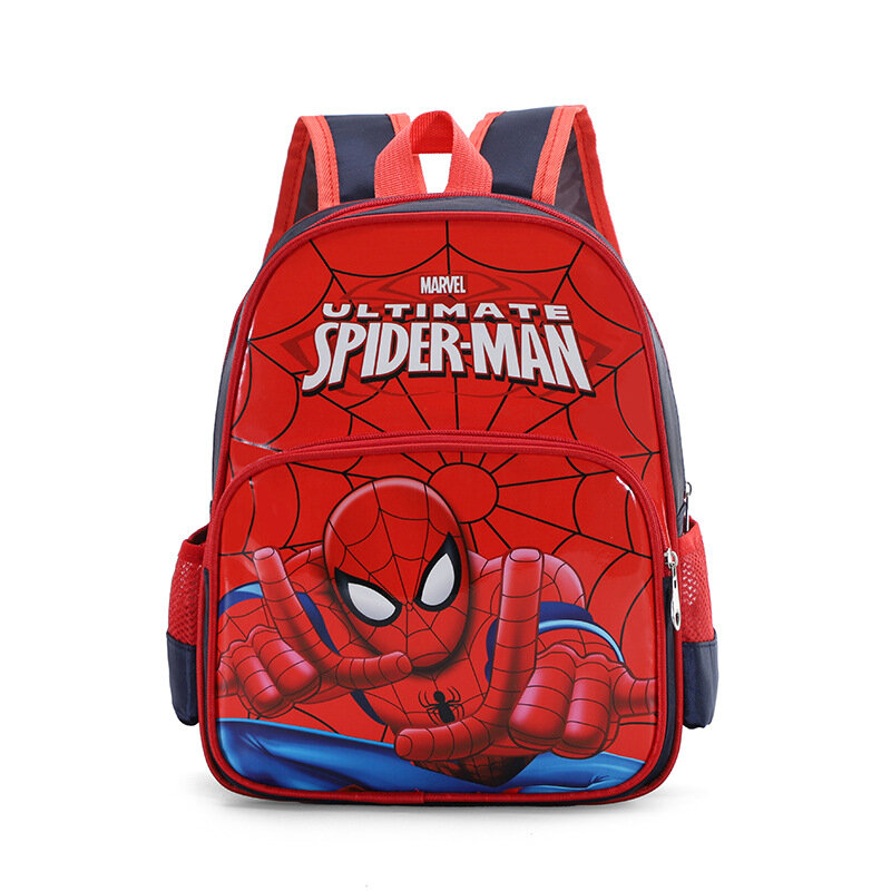 Disney Spiderman Children's Kindergarten Bags Boy's Backpack 3--6 Years Old Girl Child Bag Baby Cartoon Children's Backpack Tide