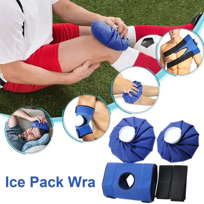 Paquete de hielo Flexible para aliviar el dolor, envoltura de muñeca, rodilla, primeros auxilios, uso múltiple, hombro, cuerpo, reutilizable, portátil, caliente y frío, lesiones deportivas