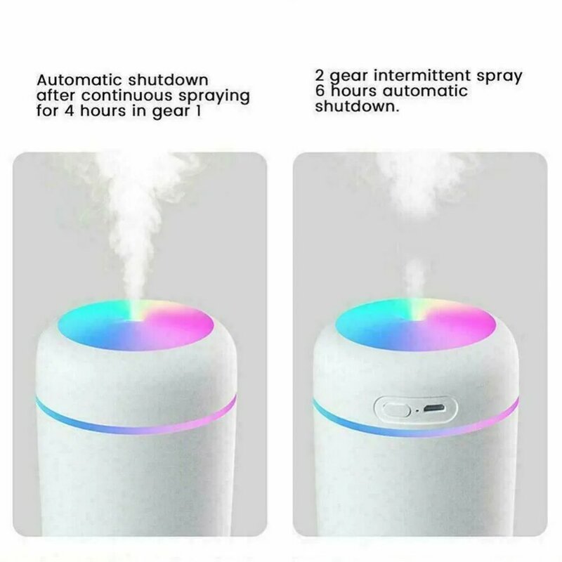 Xiaomi Kleurrijke Luchtbevochtiger Essentiële Olie Diffuser Ultrasone Mist Maker Fogger Aromatherapie Diffuser Auto Thuis Humididicator