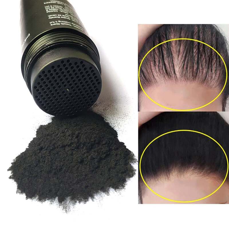 トップ-ケラチン,髪の成長を防ぐためのオリジナルの繊維パウダー,髪のための厚く,スプレー,ヘアエクステンション