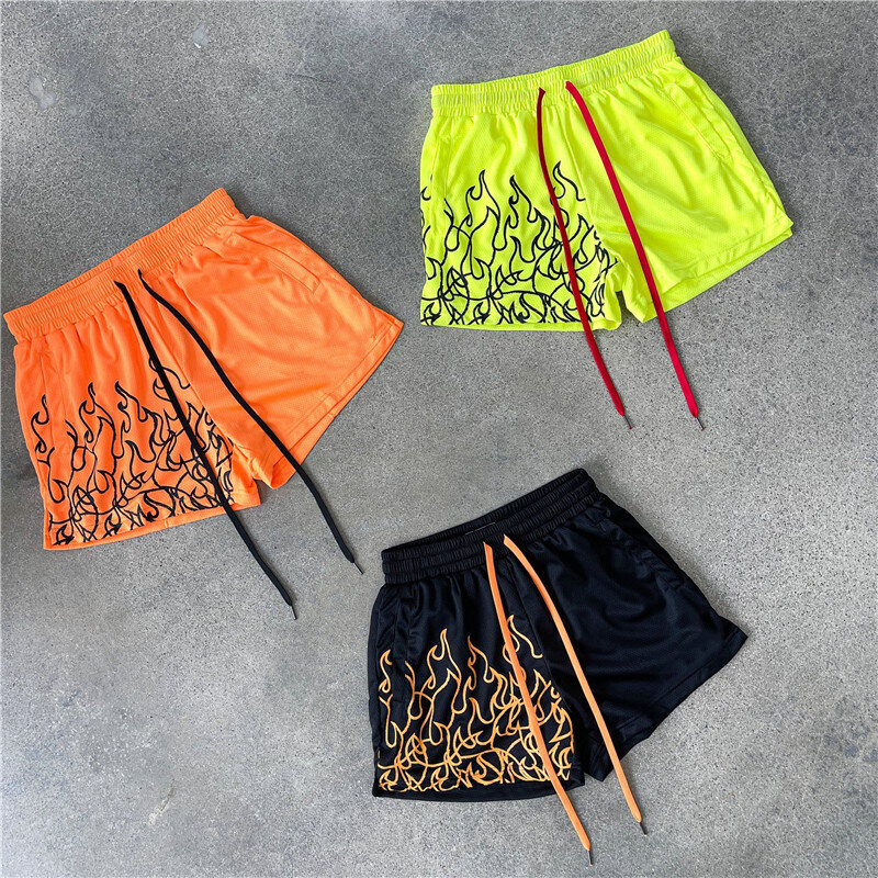 Pantalones cortos de secado rápido para hombre, Shorts informales para fitness, gimnasio, culturismo, para correr, 2022