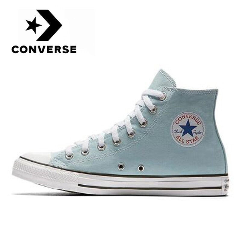 Converse Original Chuck เทย์เลอร์ All Star Top Top แพลตฟอร์มสเก็ตบอร์ด Unisex รองเท้าผ้าใบผ้าใบสีเขียวกีฬารองเท้า